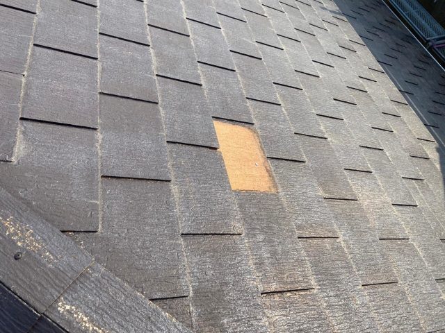 加古川市でスレート屋根にカバー工事を実施